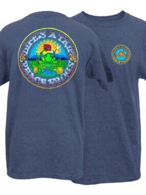 Peace Frogs Life's A Trip Short Sleeve T-Shirt ~ Choose Your Size ~ Brand New!